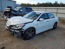 Honda salvage cars for sale: 2017 Honda Accord Sport