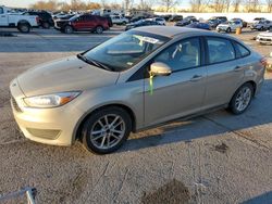 Carros salvage a la venta en subasta: 2015 Ford Focus SE