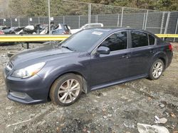 Salvage cars for sale at Waldorf, MD auction: 2013 Subaru Legacy 2.5I Premium