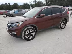 Honda salvage cars for sale: 2016 Honda CR-V Touring