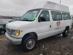 2000 Ford Econoline E350 Super Duty Wagon en venta en Woodhaven, MI