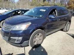 Chevrolet salvage cars for sale: 2015 Chevrolet Traverse LT