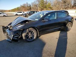 Salvage cars for sale at Brookhaven, NY auction: 2022 Tesla Model 3