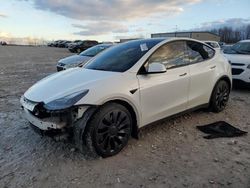 Salvage cars for sale at Wayland, MI auction: 2022 Tesla Model Y