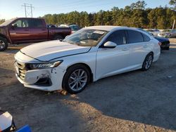 Salvage cars for sale from Copart Greenwell Springs, LA: 2021 Honda Accord LX