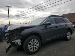 Salvage cars for sale at auction: 2018 Subaru Outback 2.5I Premium