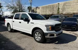 Salvage cars for sale at Houston, TX auction: 2019 Ford F150 Supercrew