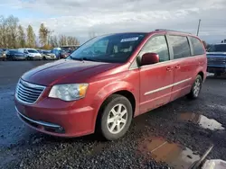 Salvage cars for sale at Portland, OR auction: 2012 Chrysler Town & Country Touring