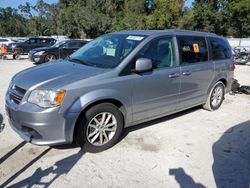 Salvage cars for sale at Ocala, FL auction: 2016 Dodge Grand Caravan SXT