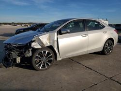 Toyota salvage cars for sale: 2017 Toyota Corolla L