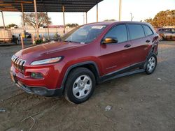 Salvage cars for sale at San Diego, CA auction: 2014 Jeep Cherokee Sport