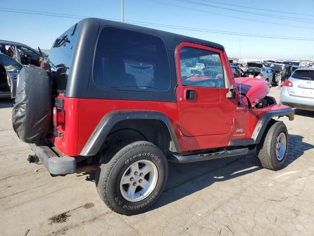 2006 Jeep Wrangler / TJ Sport