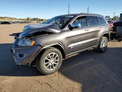 Salvage cars for sale at Colorado Springs, CO auction: 2015 Jeep Grand Cherokee Limited