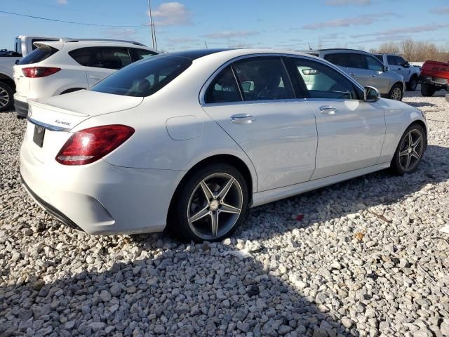 2016 Mercedes-Benz C 300 4matic