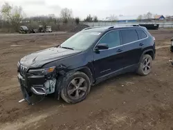 Salvage Cars with No Bids Yet For Sale at auction: 2019 Jeep Cherokee Limited