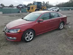 2015 Volkswagen Passat S en venta en Riverview, FL