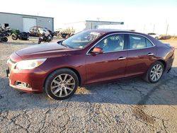 Salvage cars for sale at Chatham, VA auction: 2016 Chevrolet Malibu Limited LTZ