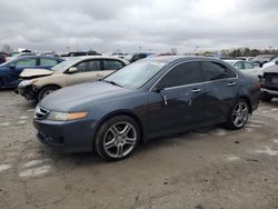 Salvage cars for sale at Indianapolis, IN auction: 2006 Acura TSX