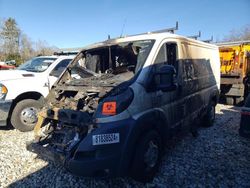 Salvage trucks for sale at West Warren, MA auction: 2016 Dodge RAM Promaster 1500 1500 Standard