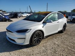 Salvage cars for sale at Arcadia, FL auction: 2022 Tesla Model X