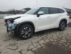 Salvage cars for sale at Lebanon, TN auction: 2021 Toyota Highlander Hybrid XLE