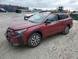 Salvage cars for sale at Franklin, WI auction: 2024 Subaru Outback Premium