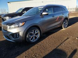 Salvage cars for sale at Rocky View County, AB auction: 2016 KIA Sorento SX