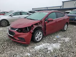 Chevrolet Vehiculos salvage en venta: 2017 Chevrolet Cruze LT