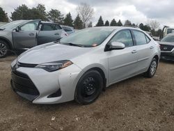 Toyota Vehiculos salvage en venta: 2017 Toyota Corolla L