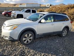 Salvage cars for sale at Reno, NV auction: 2012 Subaru Outback 2.5I Limited