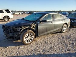 Salvage cars for sale at Houston, TX auction: 2019 Chevrolet Malibu LT