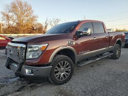 Salvage cars for sale from Copart Bridgeton, MO: 2016 Nissan Titan XD SL