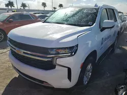 Salvage cars for sale at Riverview, FL auction: 2021 Chevrolet Tahoe C1500 LS