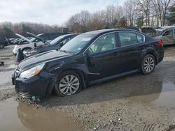 Salvage cars for sale at North Billerica, MA auction: 2011 Subaru Legacy 3.6R Premium