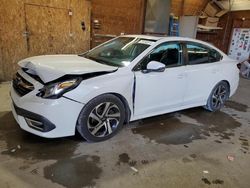 Salvage cars for sale at Ebensburg, PA auction: 2021 Subaru Legacy Limited