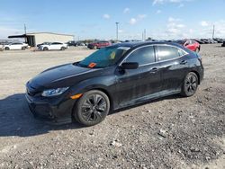 Salvage cars for sale at Temple, TX auction: 2018 Honda Civic EX