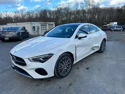 Salvage cars for sale at North Billerica, MA auction: 2025 Mercedes-Benz CLA 250 4matic