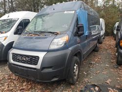 Salvage cars for sale at Waldorf, MD auction: 2021 Dodge RAM Promaster 3500 3500 High