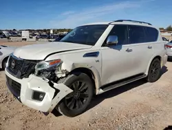 Nissan salvage cars for sale: 2020 Nissan Armada Platinum