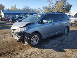 Vehiculos salvage en venta de Copart Wichita, KS: 2012 Toyota Sienna XLE