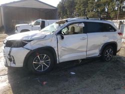 Salvage cars for sale at Seaford, DE auction: 2018 Toyota Highlander SE