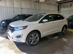 Salvage cars for sale at Franklin, WI auction: 2015 Ford Edge Sport