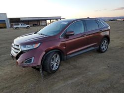 Salvage cars for sale at American Canyon, CA auction: 2015 Ford Edge Titanium