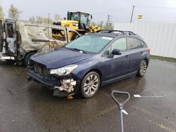 Salvage cars for sale from Copart Portland, OR: 2016 Subaru Impreza Sport Limited