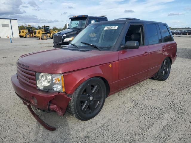 2004 Land Rover Range Rover HSE