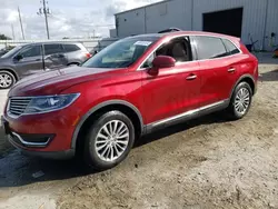 Salvage cars for sale from Copart Jacksonville, FL: 2017 Lincoln MKX Select