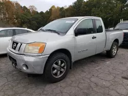 Salvage trucks for sale at Austell, GA auction: 2008 Nissan Titan XE