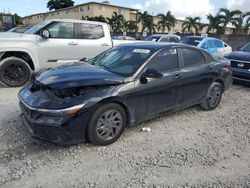 Salvage cars for sale at Opa Locka, FL auction: 2024 Hyundai Elantra SEL