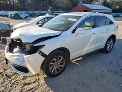 Salvage cars for sale at Mendon, MA auction: 2017 Acura RDX