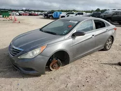 Salvage cars for sale at Houston, TX auction: 2011 Hyundai Sonata GLS